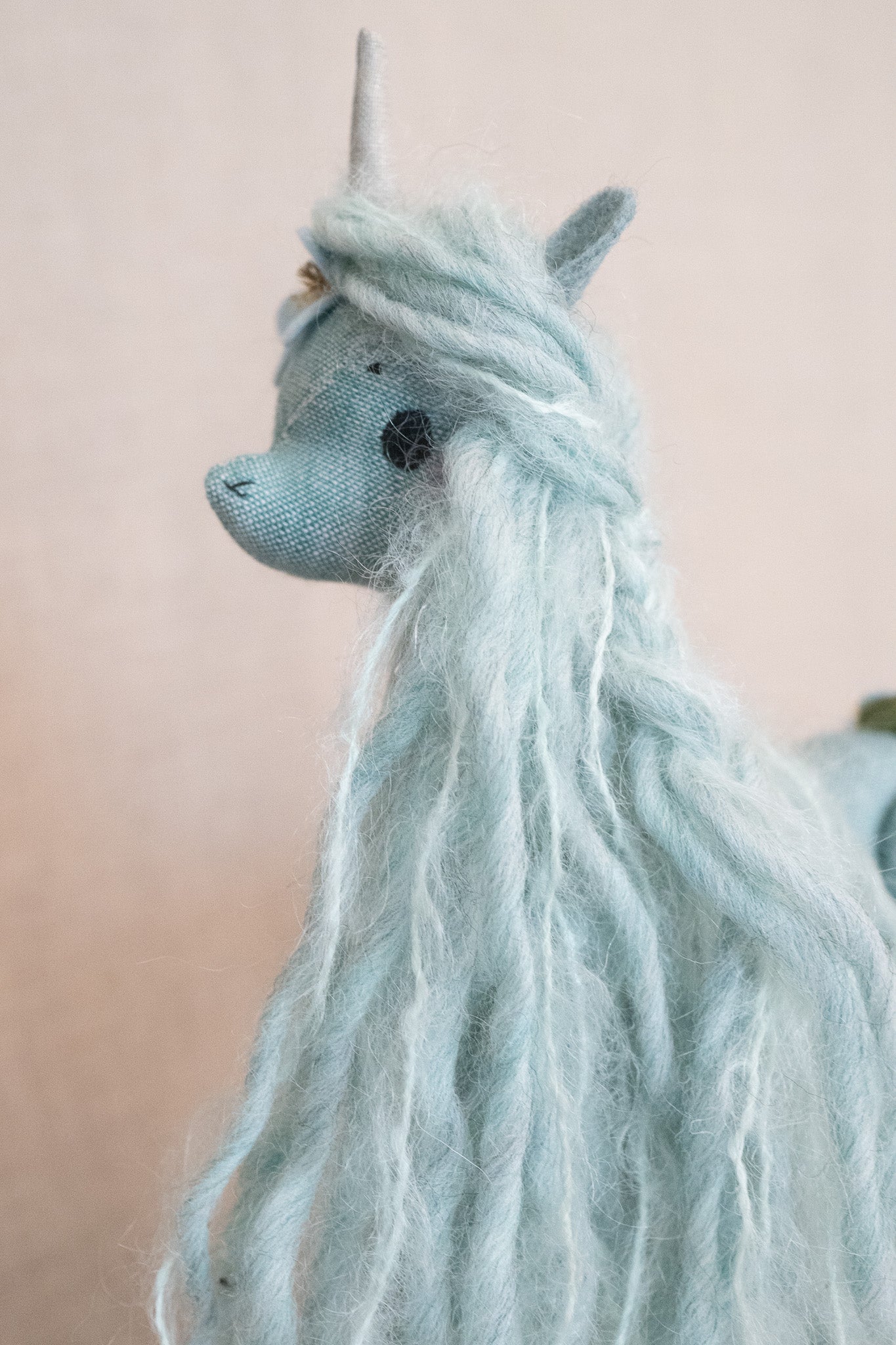 pea flower unicorn