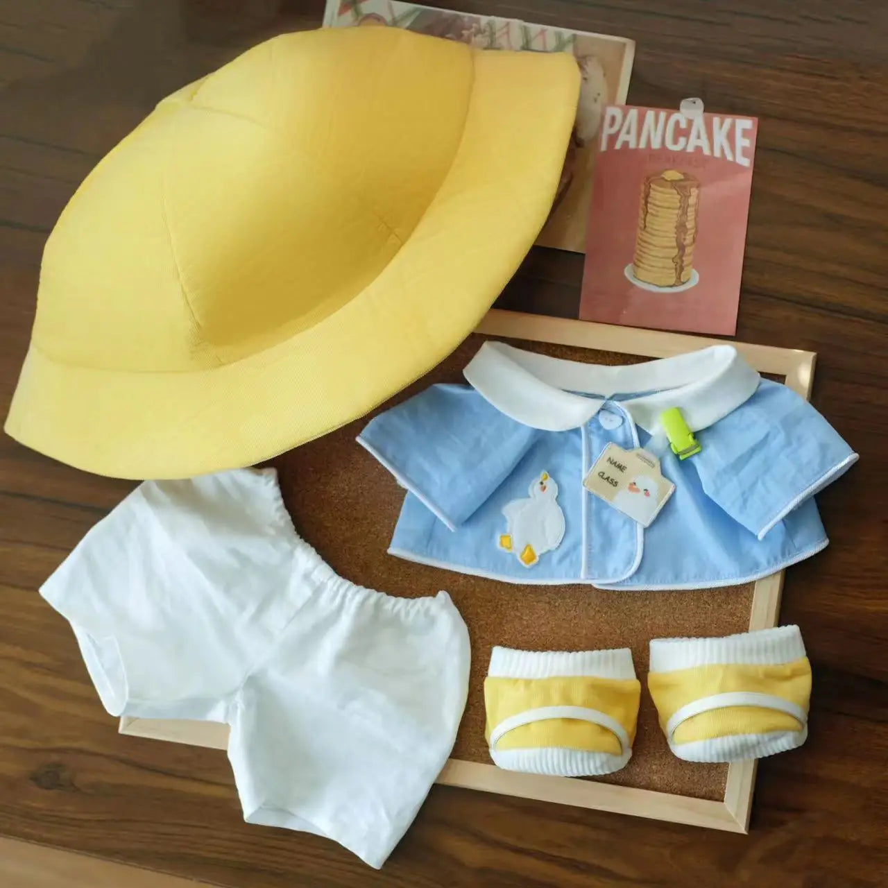 Doll Clothes for 40cm Doll Kindergarten School Uniform Cartoon DIY Doll Clothes Accessory Anime Game Periphery Fans Collect Gift