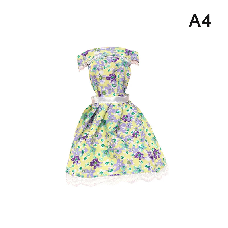 Latest Dress Doll Casual Fashion Clothing Handmade Clothes Suitable For 30cm Doll Accessories Diy Gift