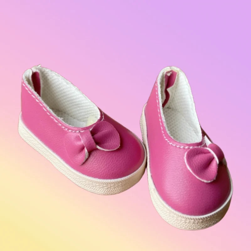 New Design 6cm Fashion Girl Doll Shoes Fit for Paola Reina & Mia Corolle Trendy 1/4 Scale Doll Footwear Cute Toy Shoes for Dolls