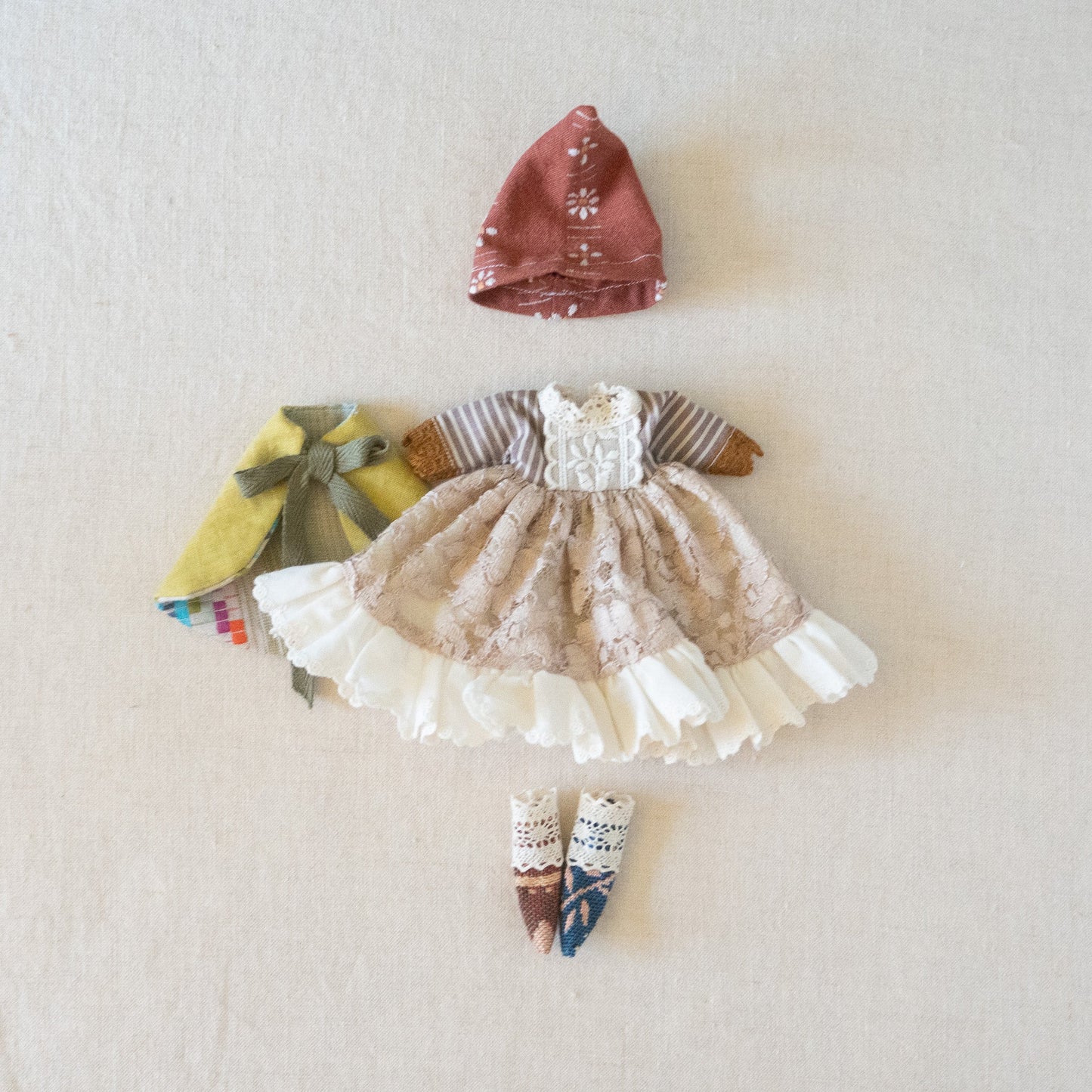 chestnut outfit set - XS