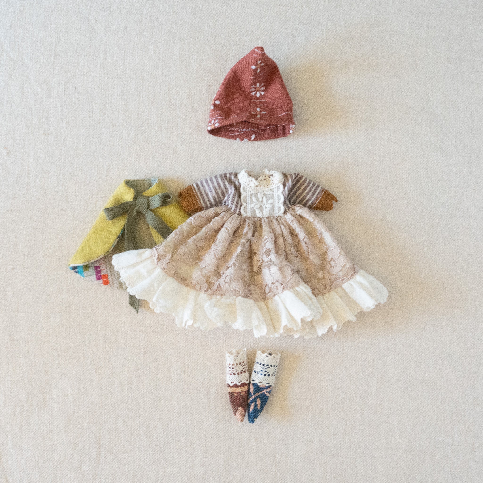 chestnut outfit set - XS