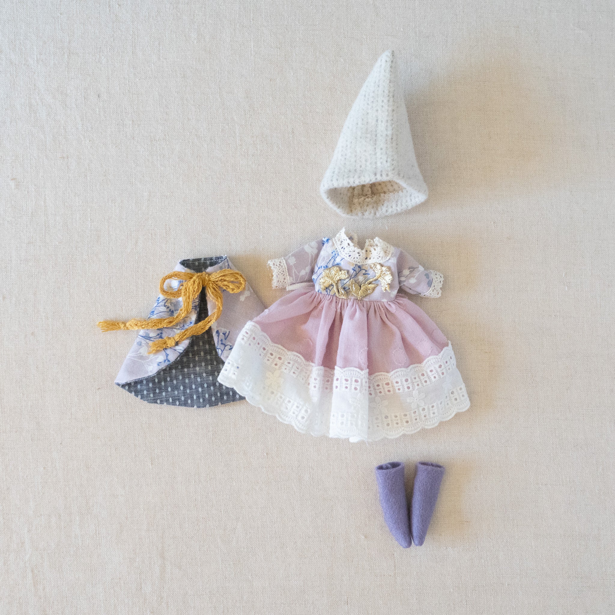 spring blush outfit set - XS