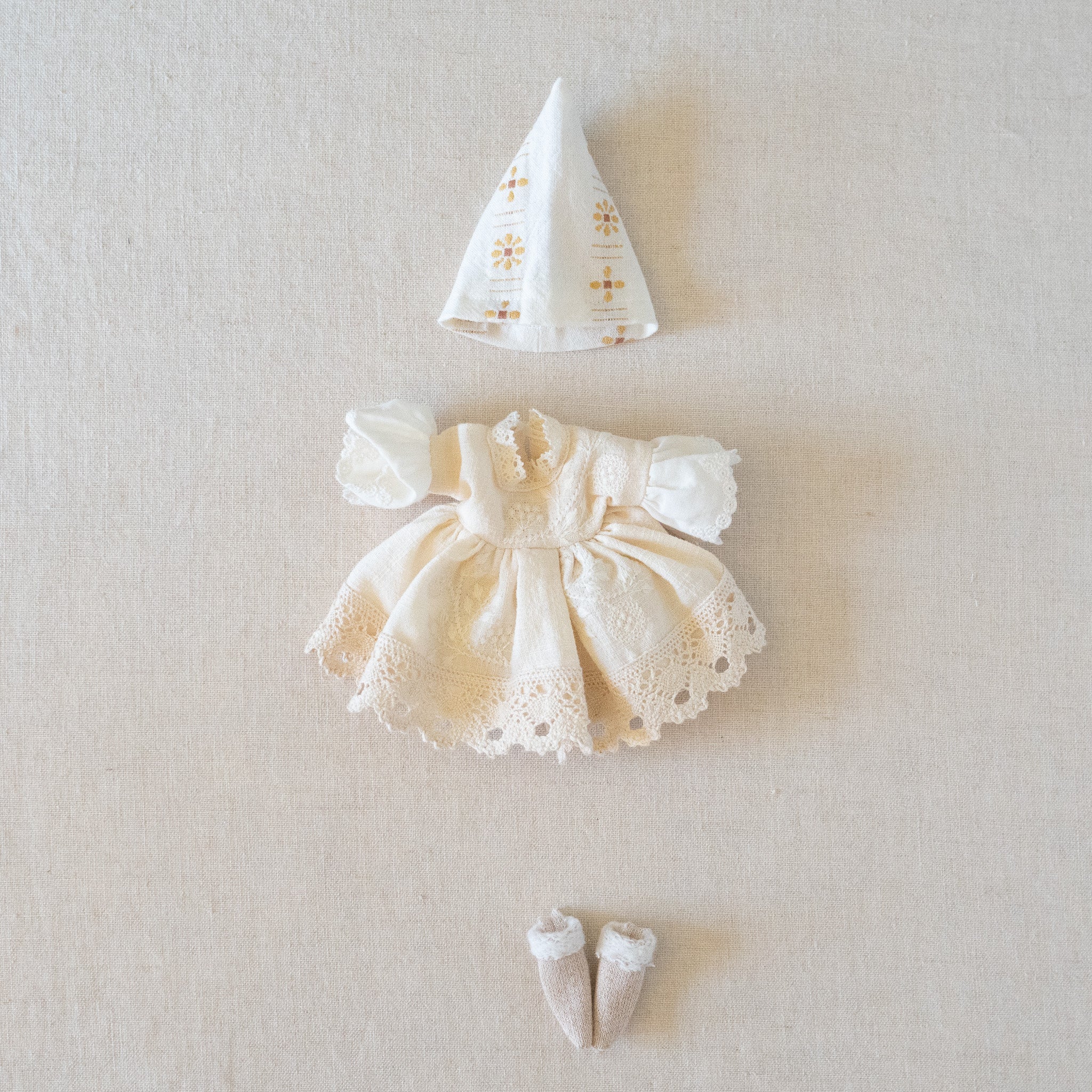 cream puff outfit set - XS