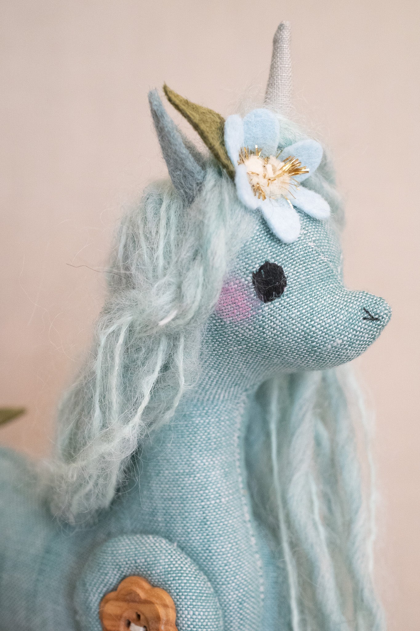 pea flower unicorn
