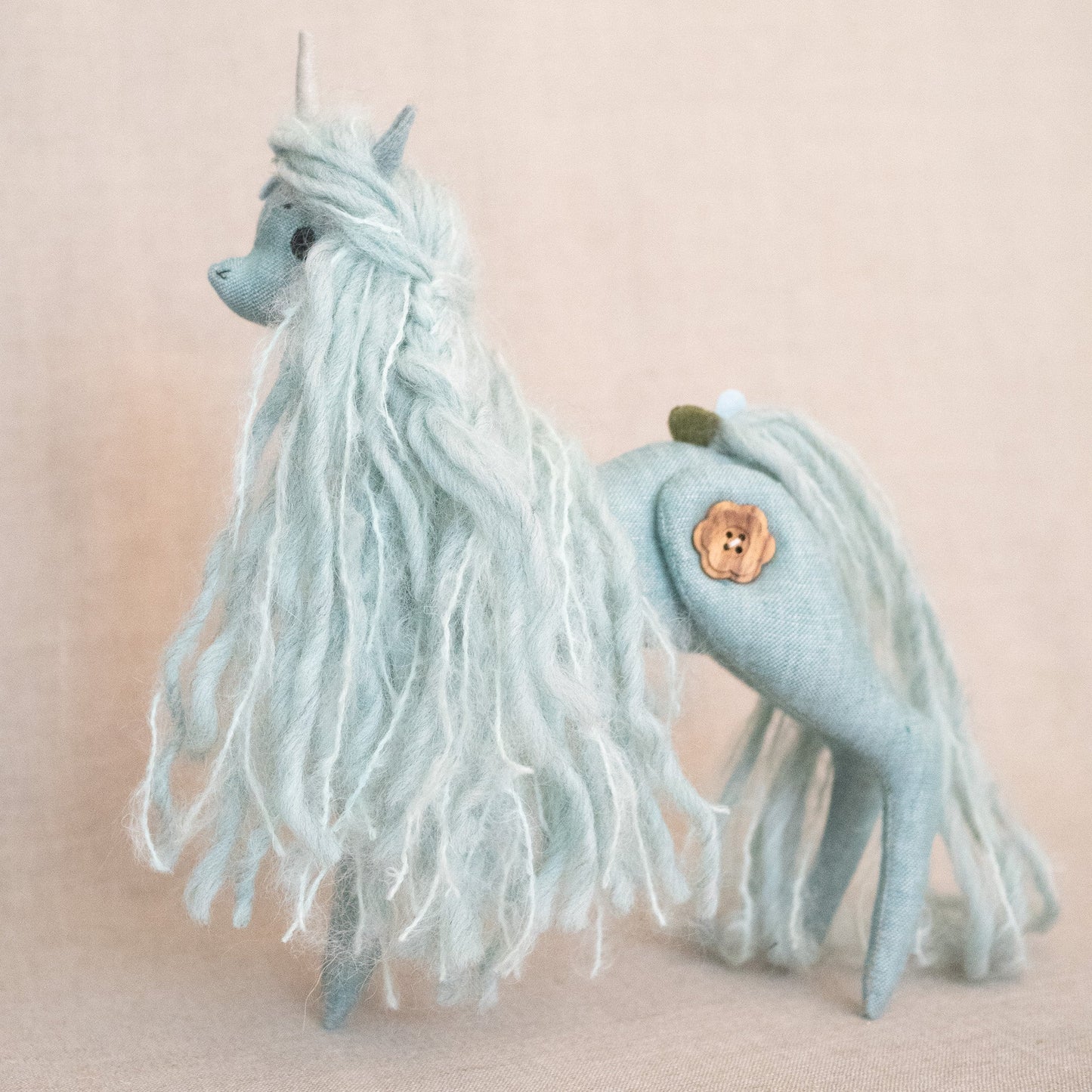 pea flower unicorn