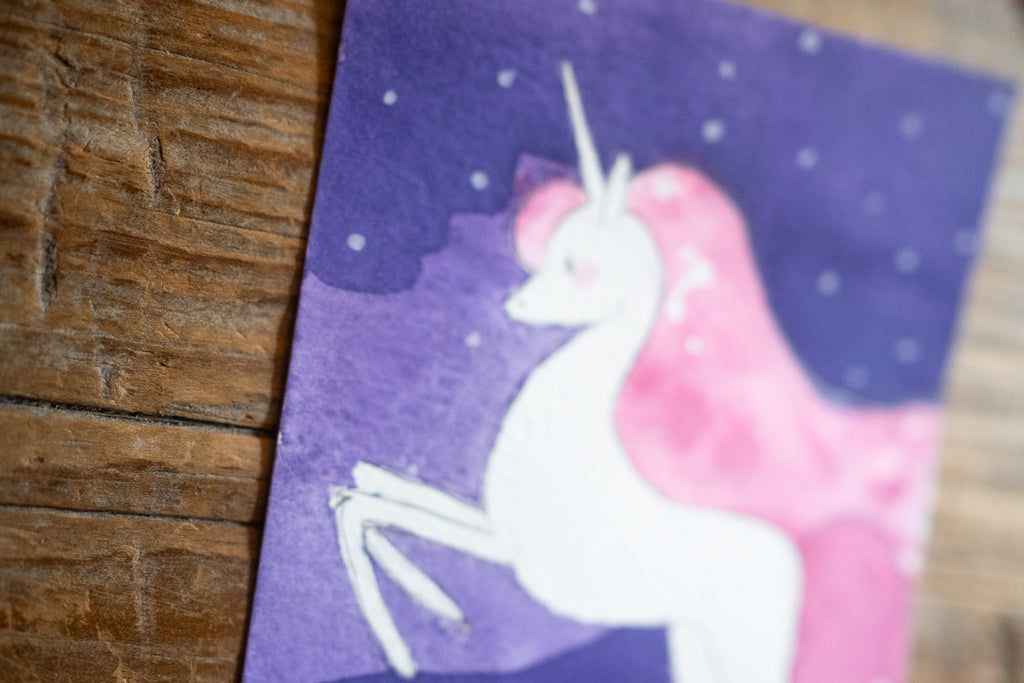 unicorn rainbow paintings