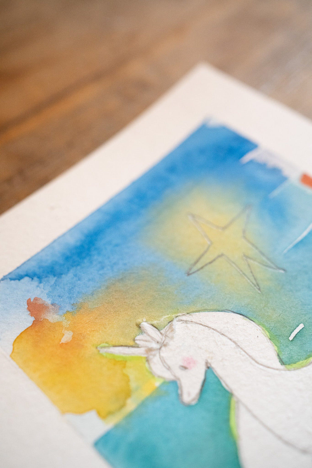 unicorn rainbow paintings
