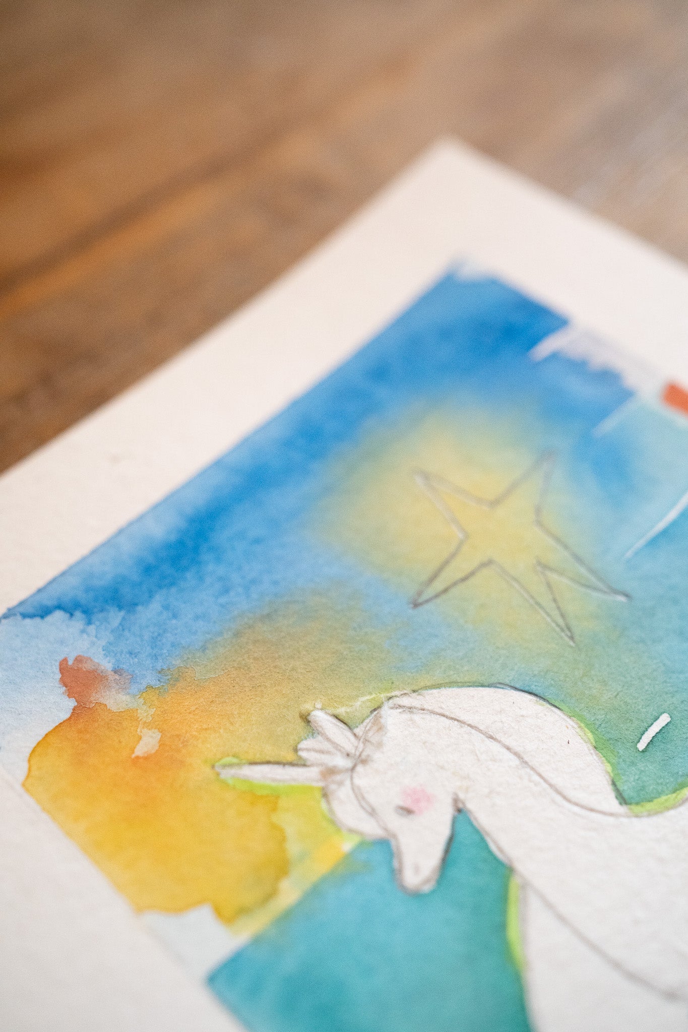unicorn rainbow paintings
