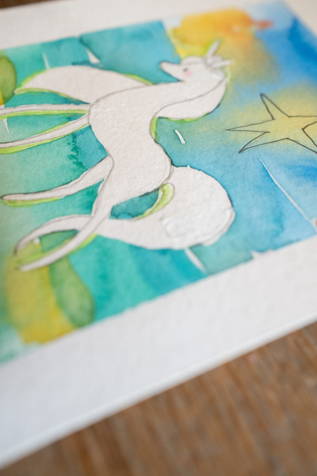 unicorn rainbow paintings