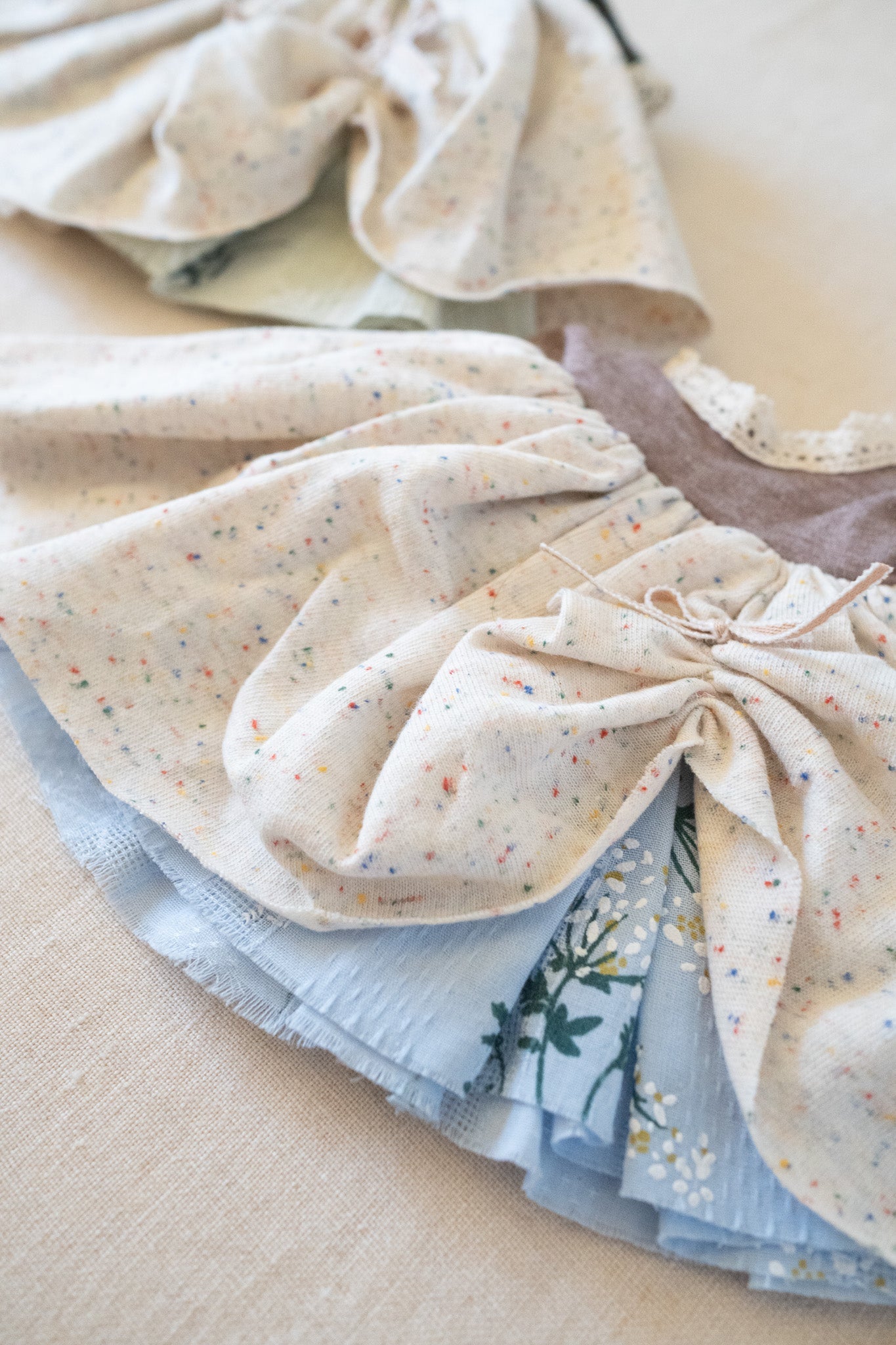 garden gather dress