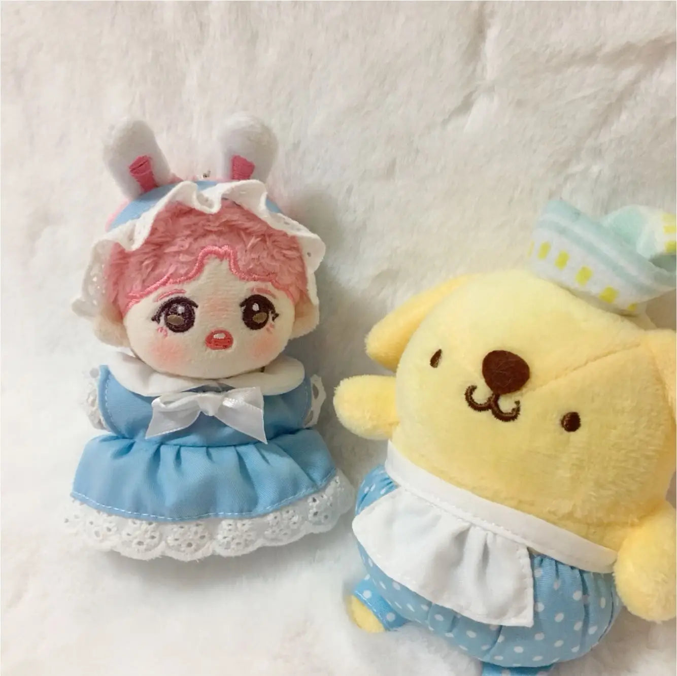 10cm starfish doll clothes maid star doll clothes doll not for sale