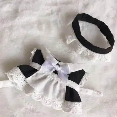 10cm starfish doll clothes maid star doll clothes doll not for sale