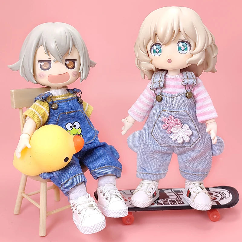 HOUZIWA OB11 Doll Clothes GSC 1/12 Bjd Doll Clothes Overalls