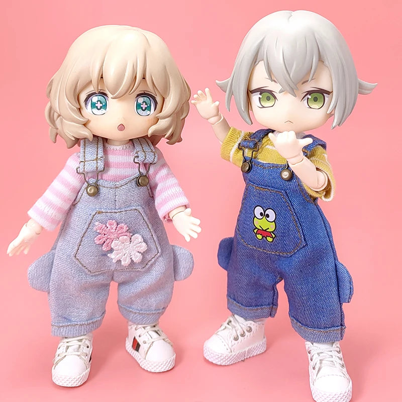 HOUZIWA OB11 Doll Clothes GSC 1/12 Bjd Doll Clothes Overalls