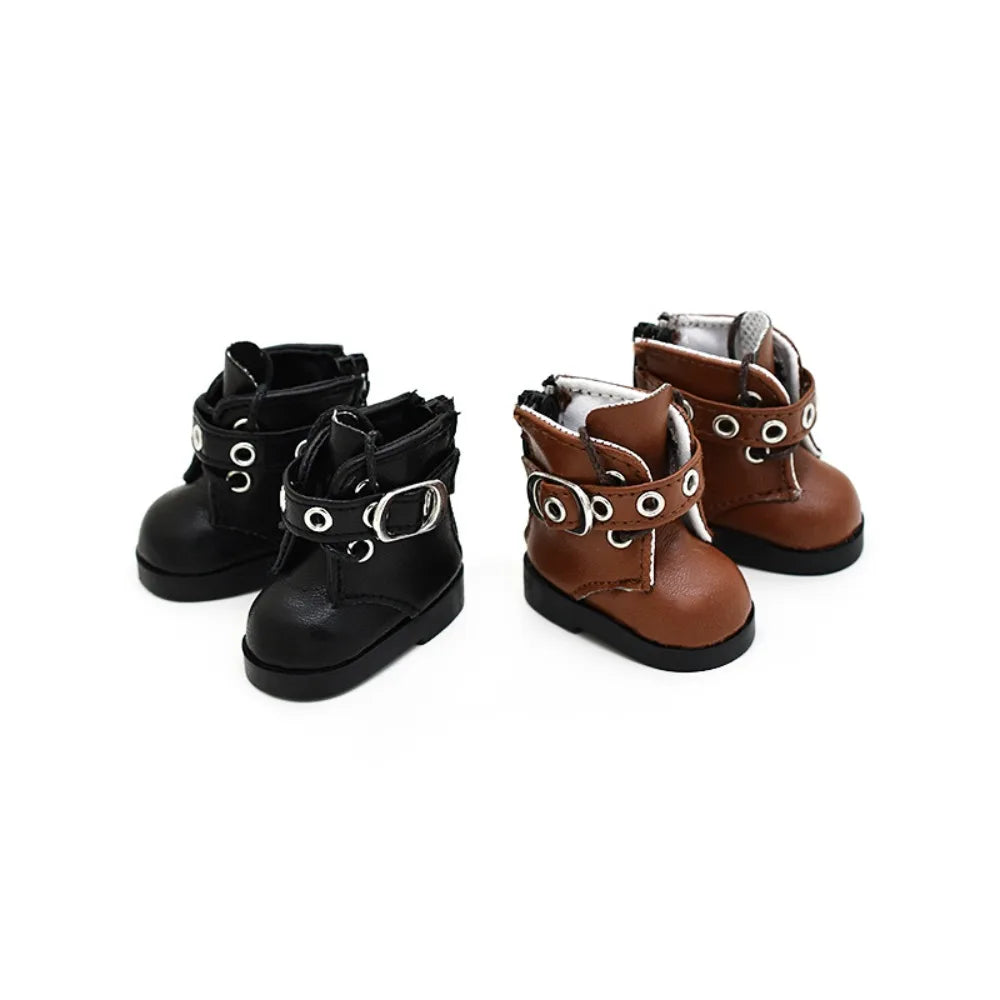 Doll Shoes for 1/6 Bjd Doll Shoes Boots 20cm Cotton Doll Clothes Accessories Sitting Party Christmas Birthday Gift Toys