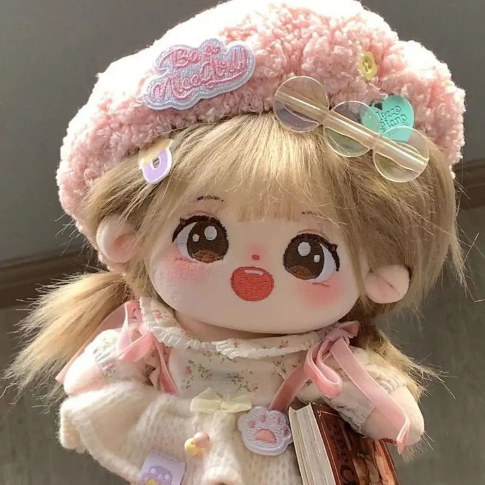 20cm Cotton Doll Clothes Pretty Dress Outfit Cute Hoodie Casual Suit Plush Toys Dress Up Clothing Girls Brithday Gift