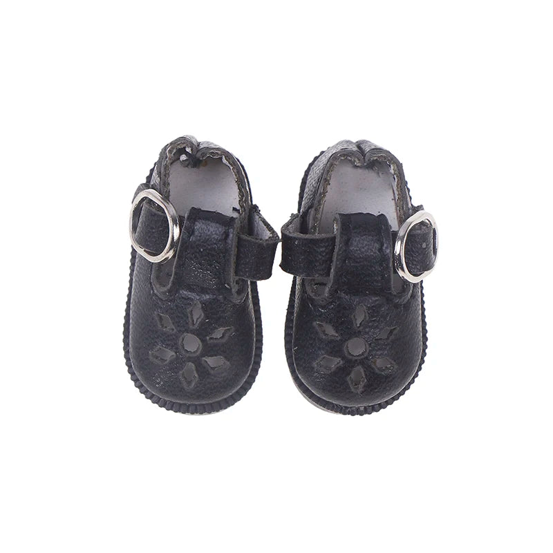 Doll Shoes For Doll Toy Mini Leather Dolls Sneakers Casual Shoes For Mini Doll Decorate Shoes Kid Birthday Gift Doll Toy