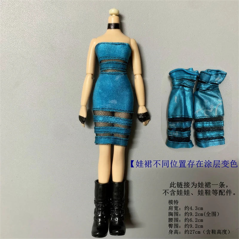 many kinds of clothes dress for 30cm doll fashion cool doll high school doll