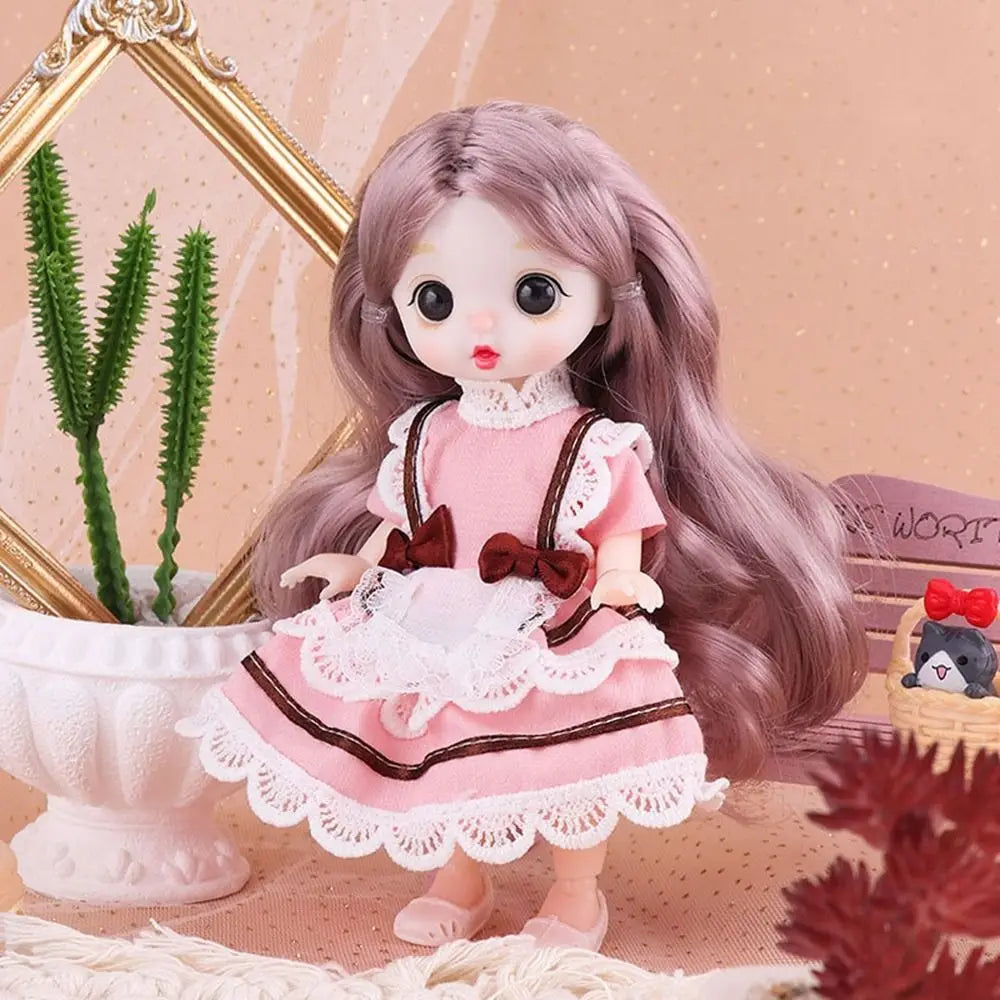 16~17cm Doll Clothes High-end Dress Up Fashion Multistyles Doll Clothes Skirt Suit Children DIY Doll Clothes Accessories