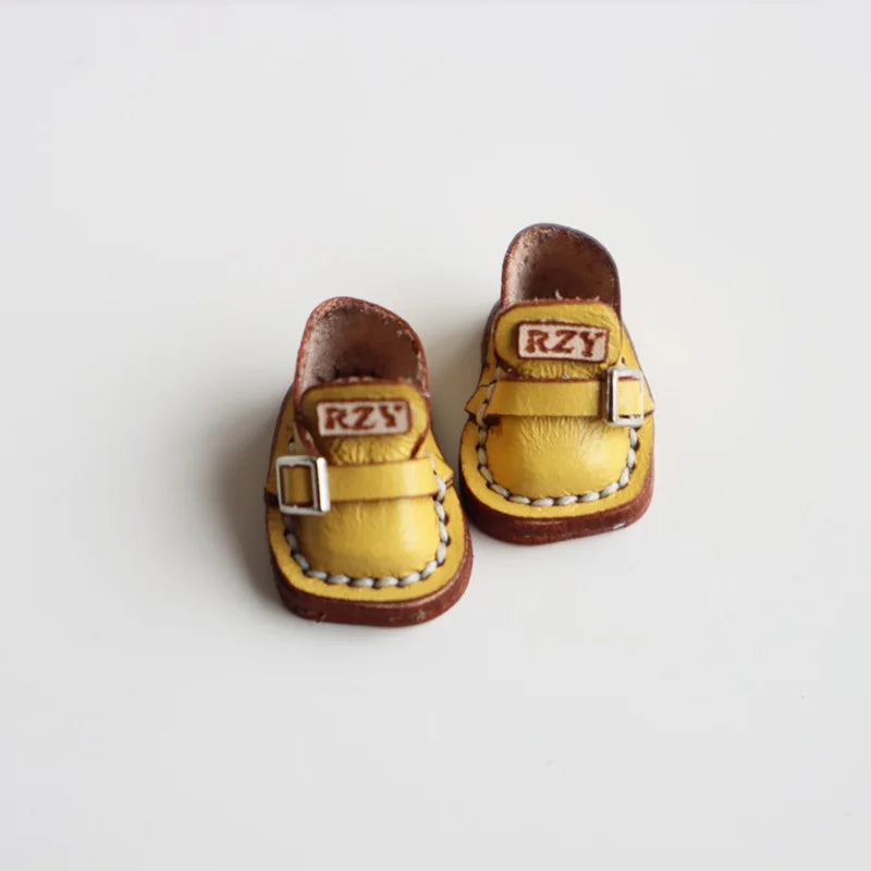 Ob11 Dolls Shoes Cute Leather Shoes Spotted Shoes for Body9, YMY Body, UFDOLL, GSC, Obitsu11, 1/12bjd Doll Accessories Toys