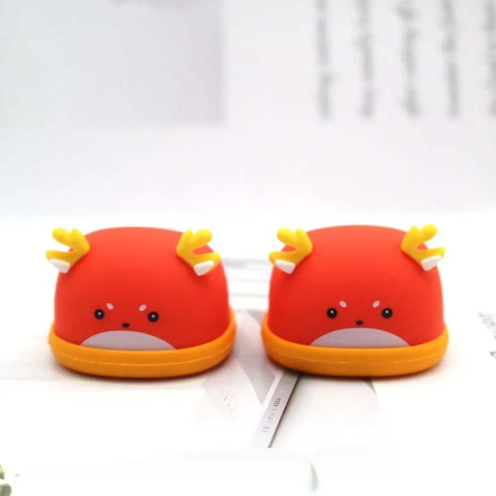 1Pair 20cm Cotton Doll Shoes Soft Rubber Shoes Cute Animal Patterned Shoes Doll Accessories Children Toys Gifts
