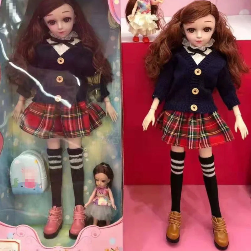 60cm Doll's Clothes 1/3 Bjd Princess Doll Dress Up Accessories Sweater Coat Girls Dress Up Toy