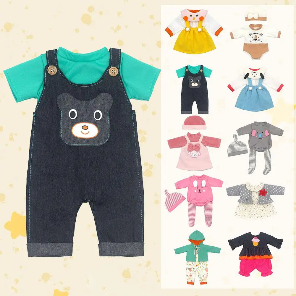 Doll Clothes For 18-inch Doll American Doll Accessories Soft And Warm Autumn And Winter Fabrics Fashion Jackets, Jeans Gift