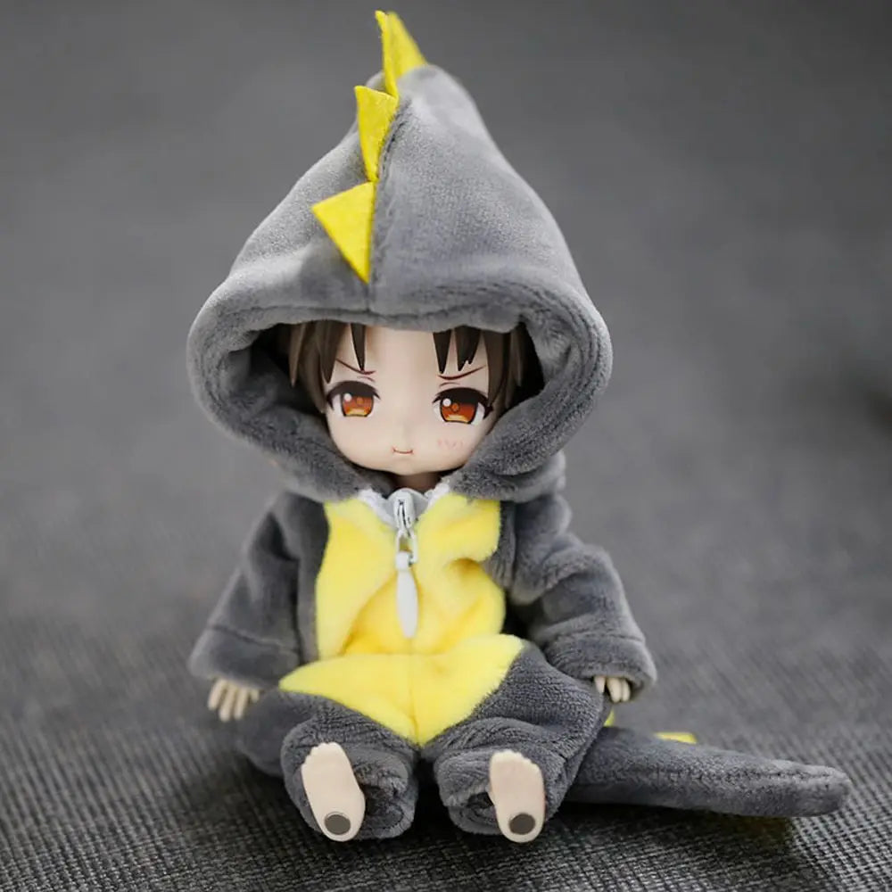 Dolls Gift Accessories Jumpsuit Molly GSC YMY Obitsu 11 Dinosaur Doll Clothes Doll Clothes Ob11 Clothes BJD Doll Clothes