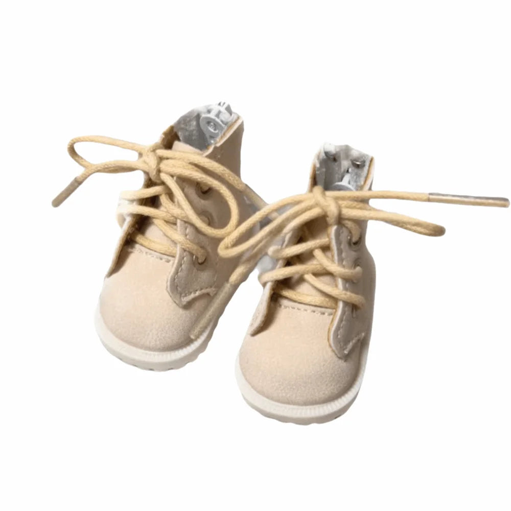 5*2.9*3.8cm Doll Shoes Baby Shoes Style Leather Material Zsiga Doll Boots Doll Accessories Changeable Design Leather Boots