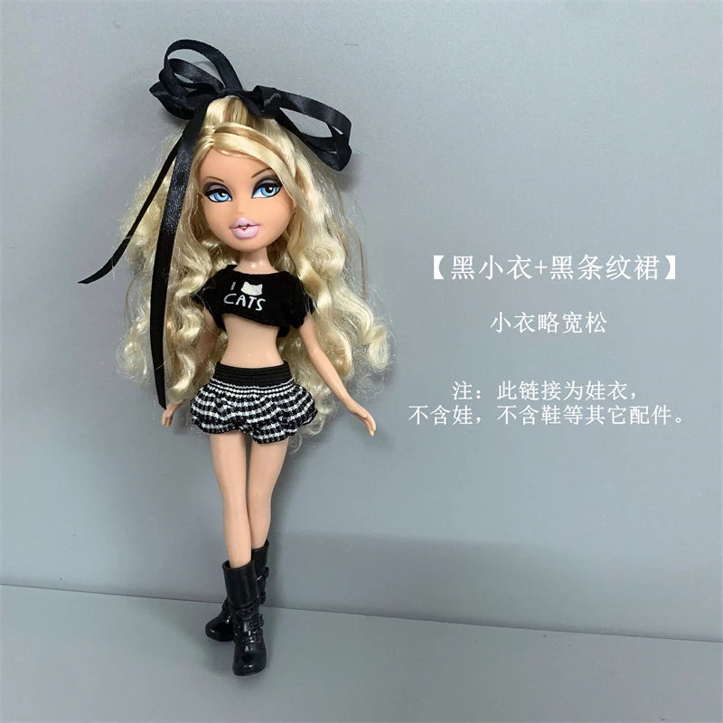 matched suit clothes for 30cm doll clothes fashion cool doll clothes