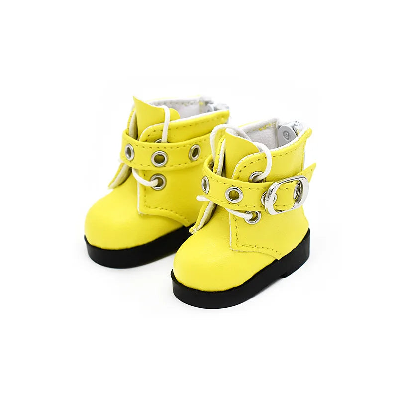 Doll Shoes for 1/6 Bjd Doll Shoes Boots 20cm Cotton Doll Clothes Accessories Sitting Party Christmas Birthday Gift Toys