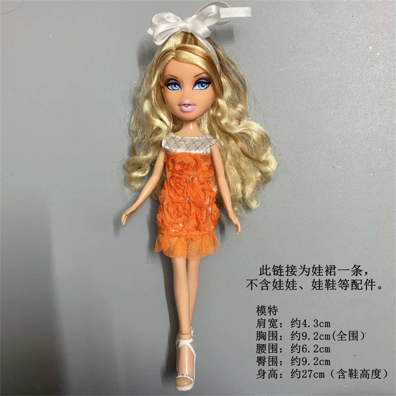 many kinds of clothes dress for 30cm doll fashion cool doll high school doll