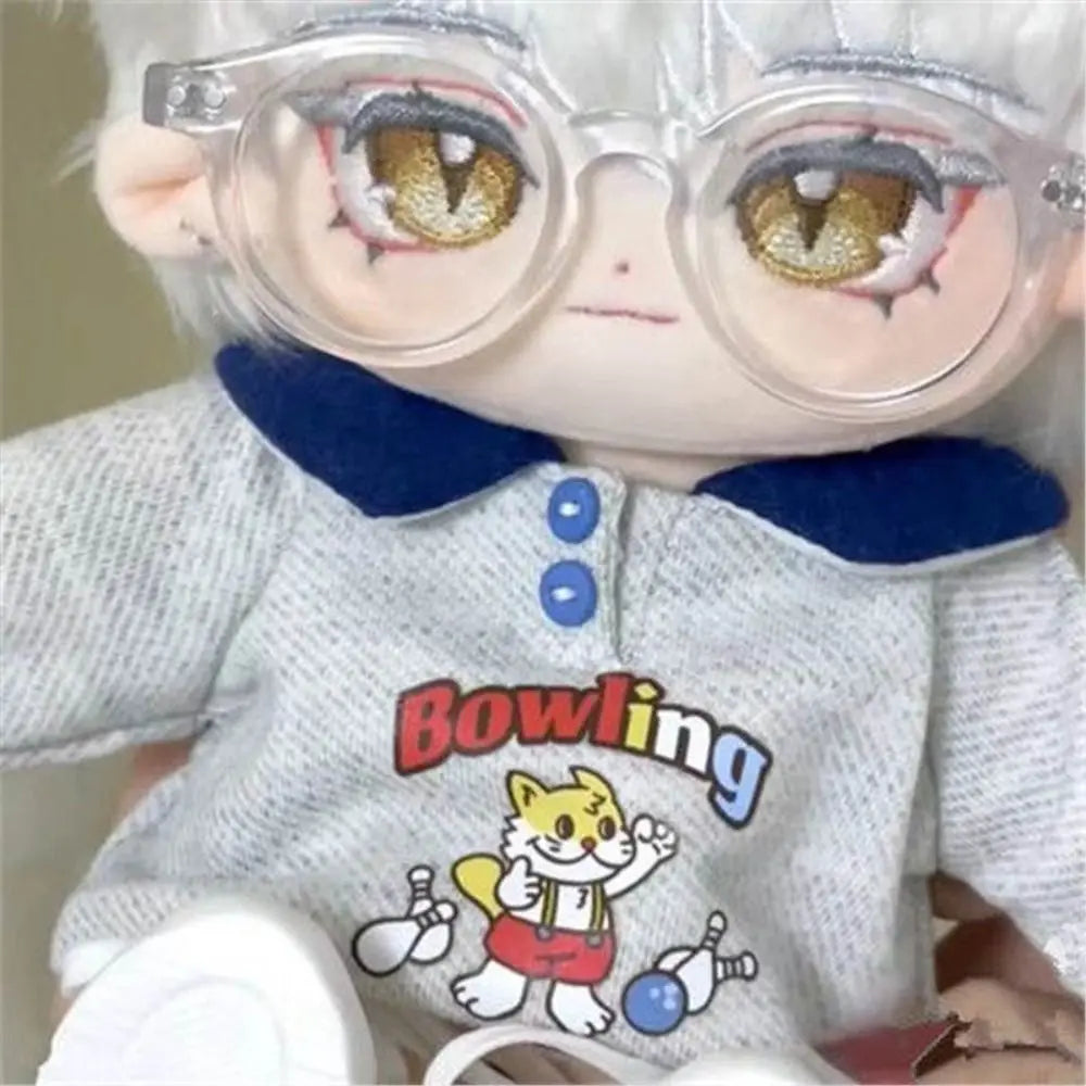 20cm Cotton Doll Clothes Pretty Dress Outfit Cute Hoodie Casual Suit Plush Toys Dress Up Clothing Girls Brithday Gift