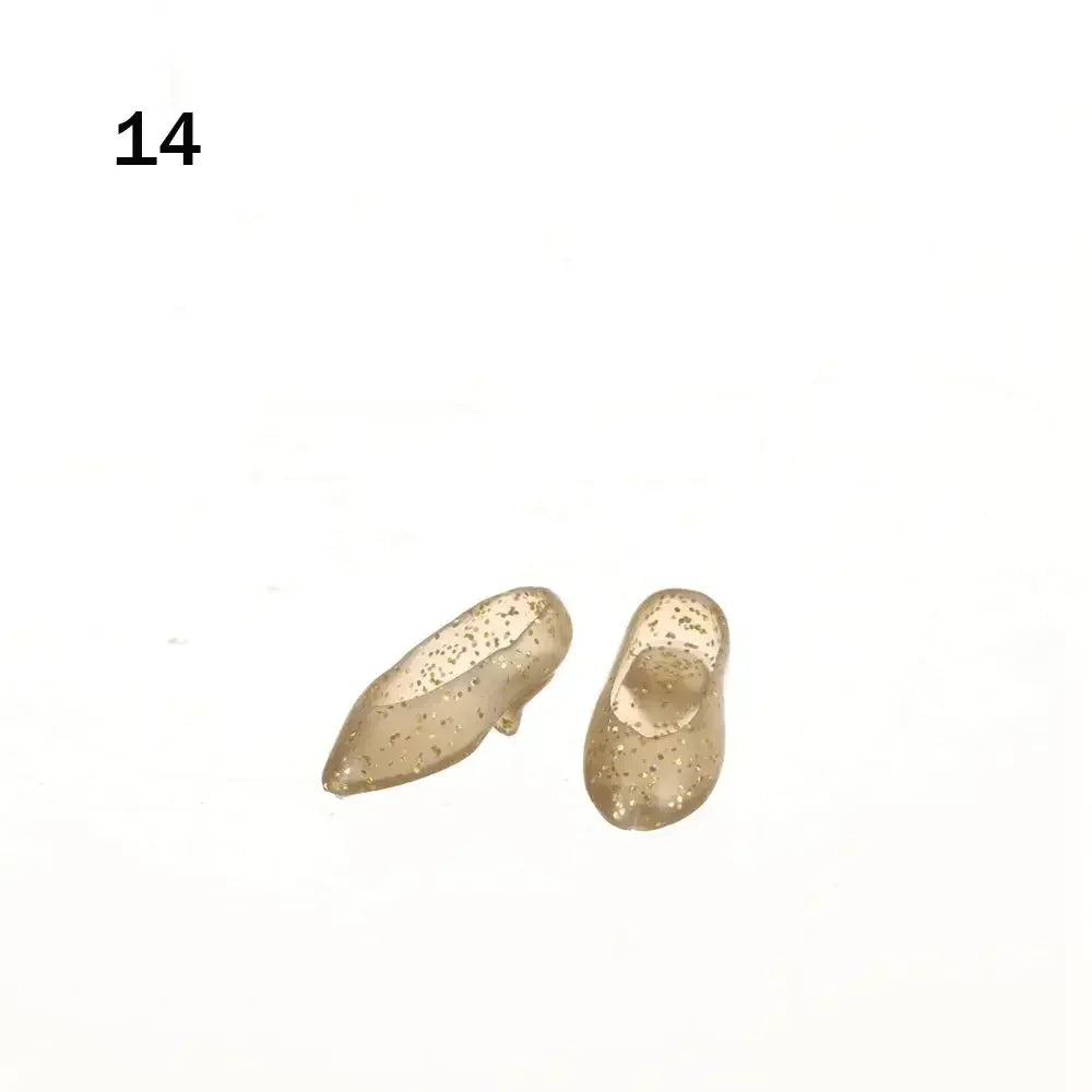 Doll Shoes Fashion Female Doll Boots Fit Foot Length 2cm Dolls Accessories Plastic Doll Multistyles Long Knees Boots