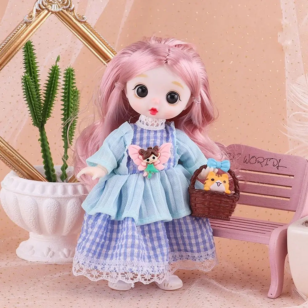 16~17cm Doll Clothes High-end Dress Up Fashion Multistyles Doll Clothes Skirt Suit Children DIY Doll Clothes Accessories