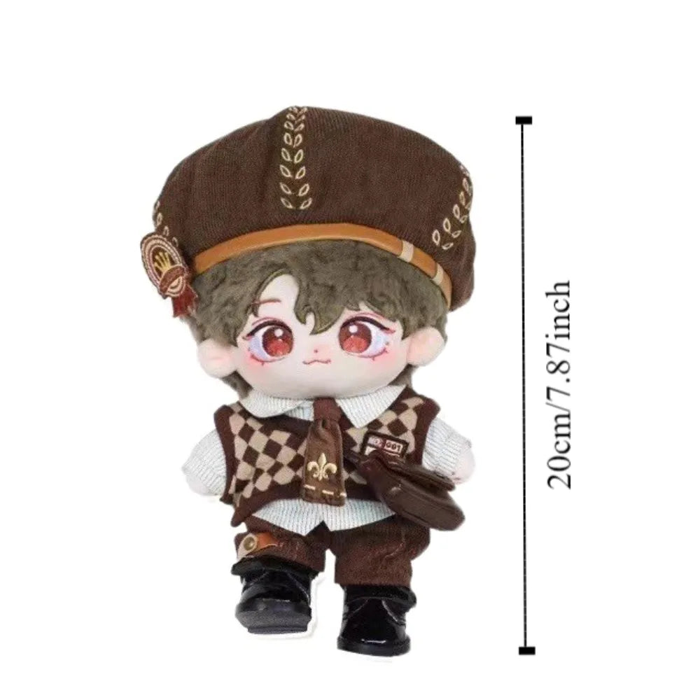 Postman Cotton Doll Clothes Uniform Jacket Plush Doll Clothes Sweater Cool No Attribute Doll Clothes Children's Gift
