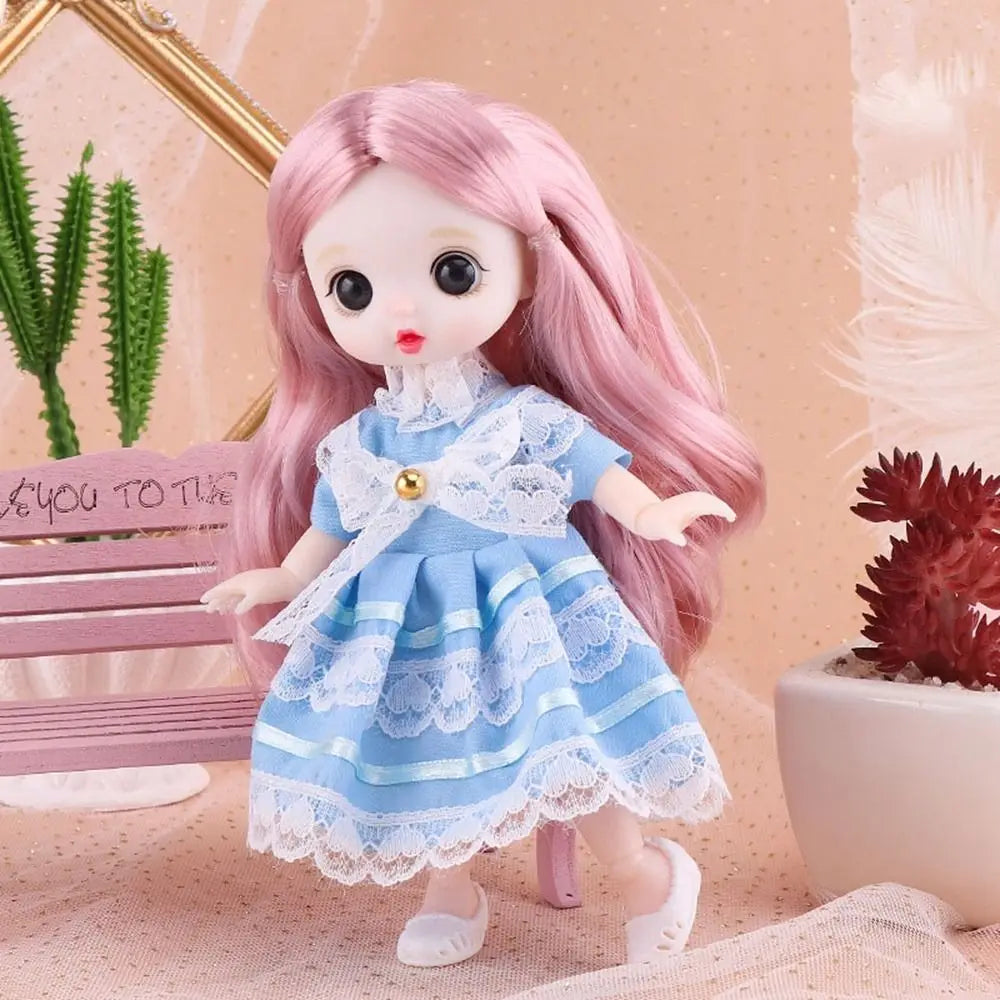 16~17cm Doll Clothes High-end Dress Up Fashion Multistyles Doll Clothes Skirt Suit Children DIY Doll Clothes Accessories