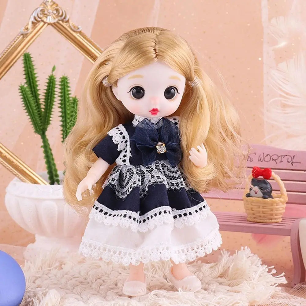 16~17cm Doll Clothes High-end Dress Up Fashion Multistyles Doll Clothes Skirt Suit Children DIY Doll Clothes Accessories