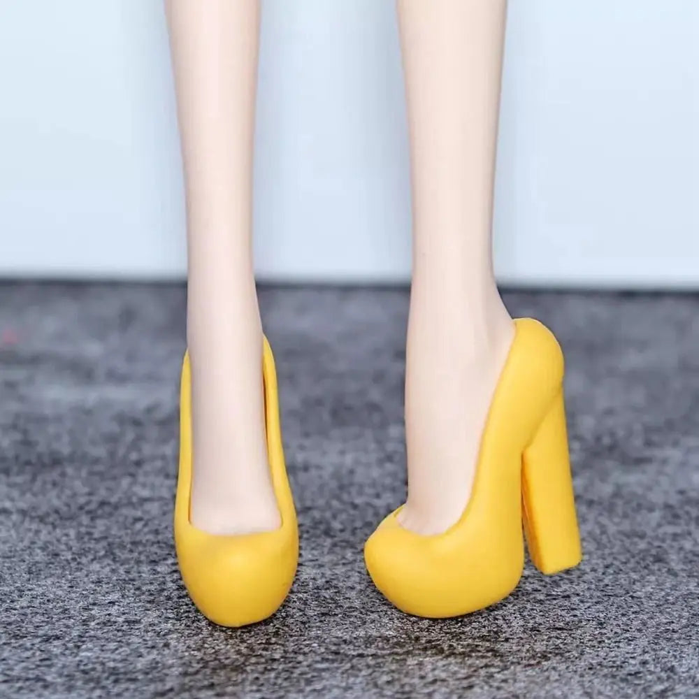 Quality 1/6 Doll Shoes New 30cm 20 Styles High Heels Shoes Original Doll Casual Shoes Doll Accessories