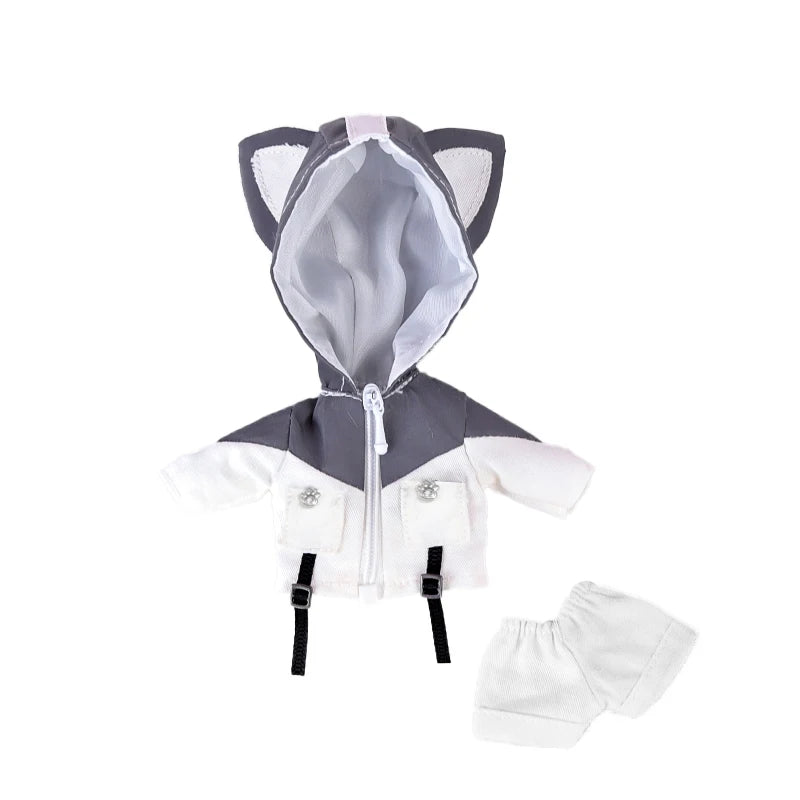 Dolls Accessories Casual Wear Doll Reflective Jacket Sportswear Decoration Ob11 Clothing Cool Handmade Doll Coat Obitsu11