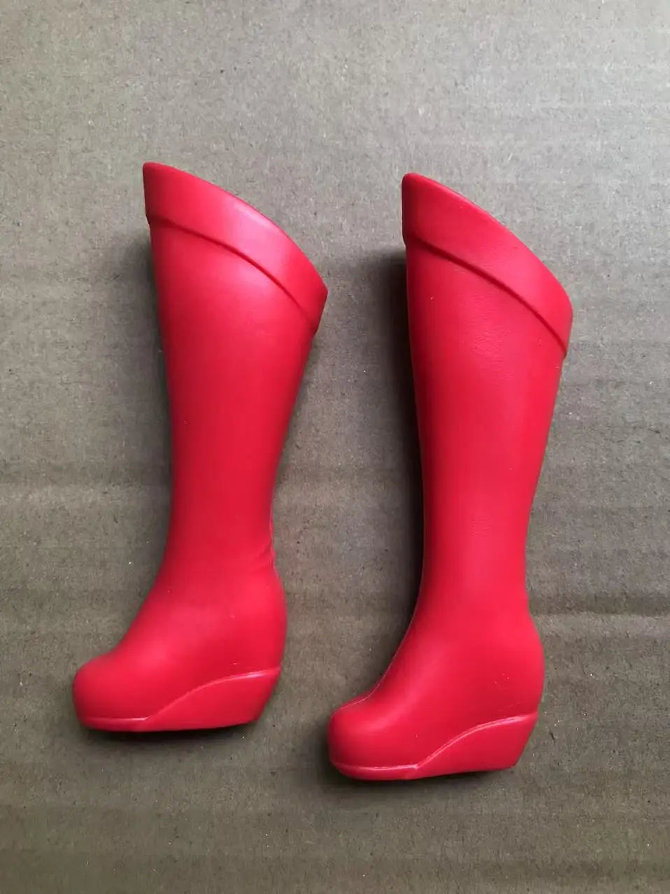 Doll Long Boots Female Doll Shoes Big Feet Dolls Accessories High Heels Shoes DIY Doll Colorful Decors 3.4CM  Length Doll Shoes
