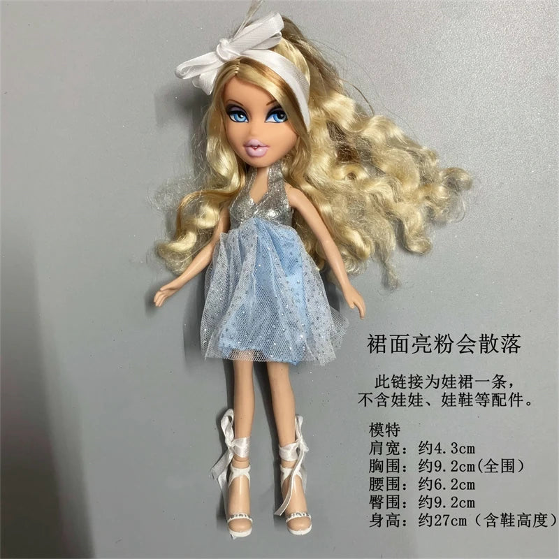 many kinds of clothes dress for 30cm doll fashion cool doll high school doll