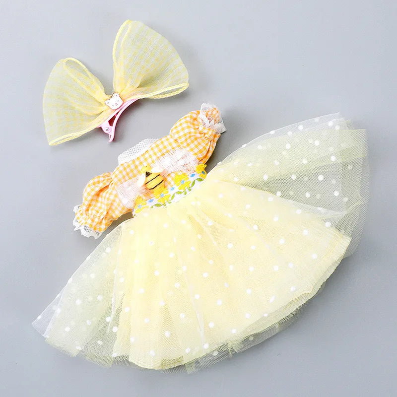 30cm Doll Clothes Accessories 1/6 BJD Doll Clothes Fashion Costume Lolita Uniform Suit Doll Clothes