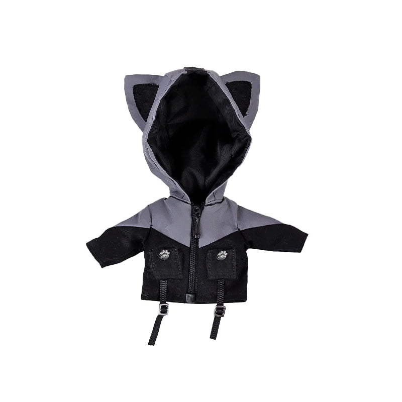 Dolls Accessories Casual Wear Doll Reflective Jacket Sportswear Decoration Ob11 Clothing Cool Handmade Doll Coat Obitsu11