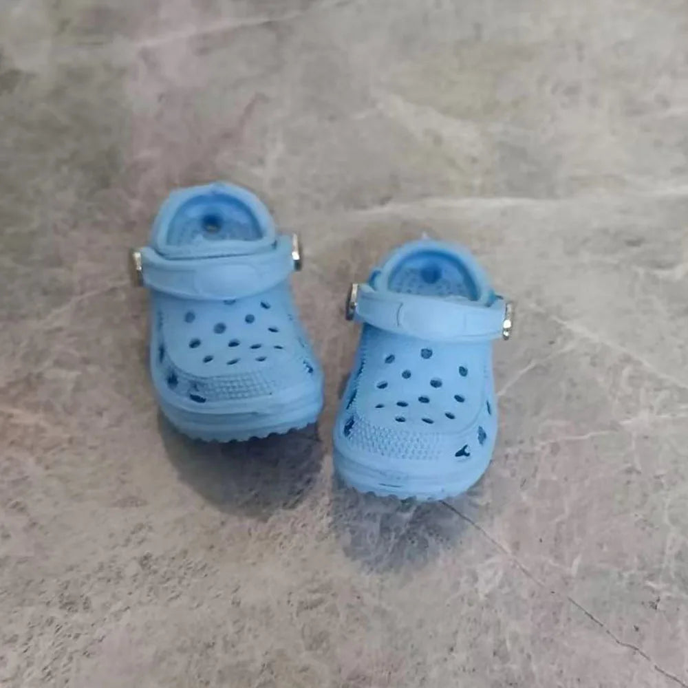 Fashion 30cm Doll Shoes Slippers 1/6 Bjd Doll Shoes Accessories  5x2.8x3.4cm