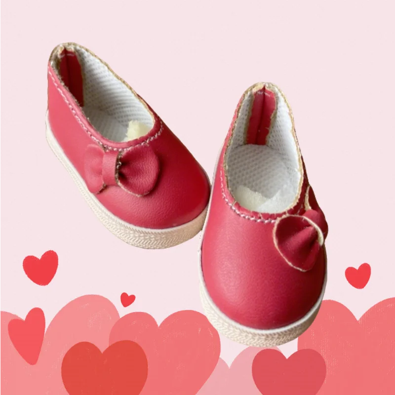 New Design 6cm Fashion Girl Doll Shoes Fit for Paola Reina & Mia Corolle Trendy 1/4 Scale Doll Footwear Cute Toy Shoes for Dolls