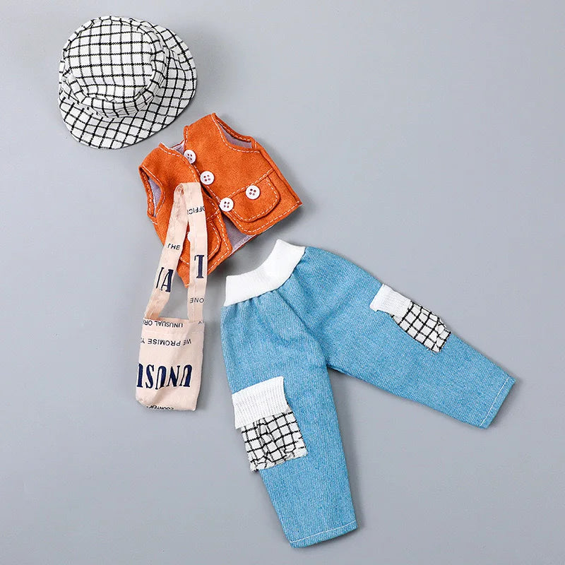 30cm Doll Clothes Accessories 1/6 BJD Doll Clothes Fashion Costume Lolita Uniform Suit Doll Clothes