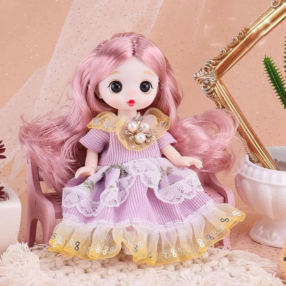 16~17cm Doll Clothes High-end Dress Up Fashion Multistyles Doll Clothes Skirt Suit Children DIY Doll Clothes Accessories