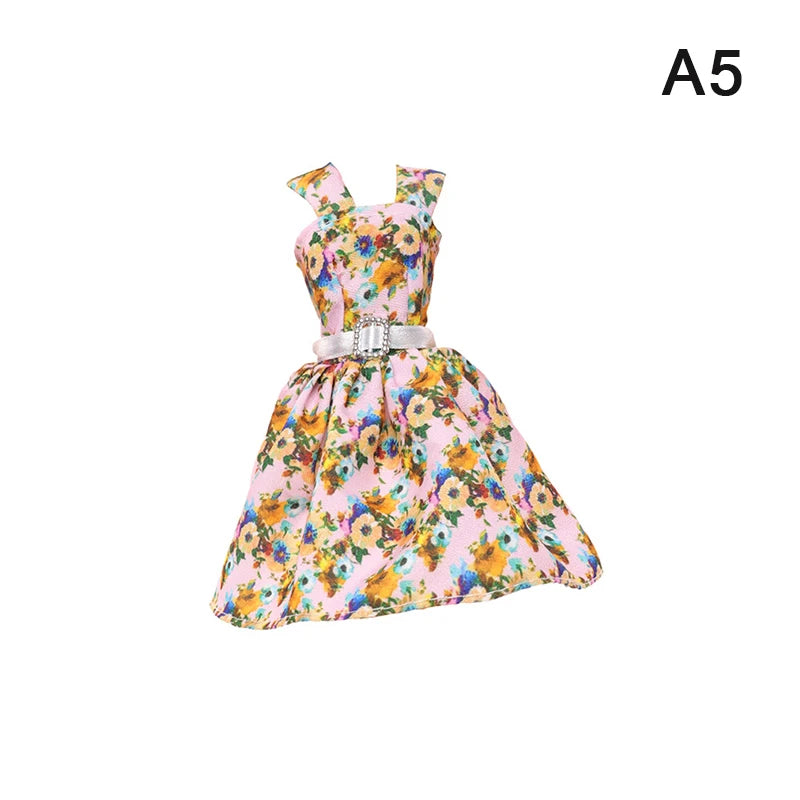 Latest Dress Doll Casual Fashion Clothing Handmade Clothes Suitable For 30cm Doll Accessories Diy Gift